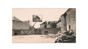 place Edouard Cadic fin de la guerre