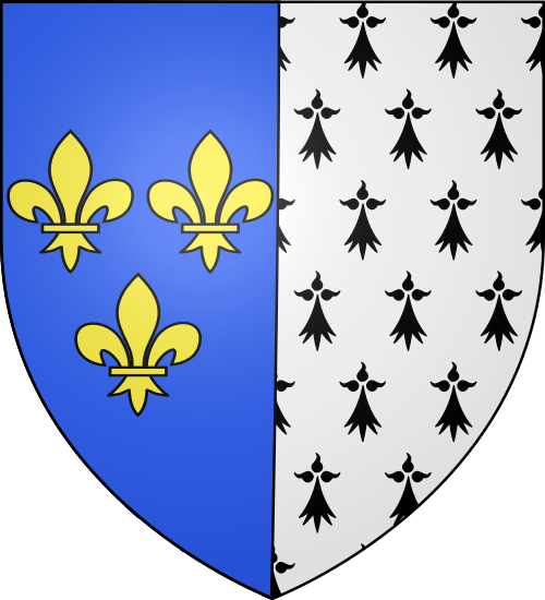 blason d'Anne de Bretagne